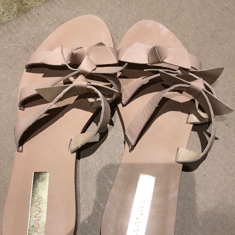 Blush sandals